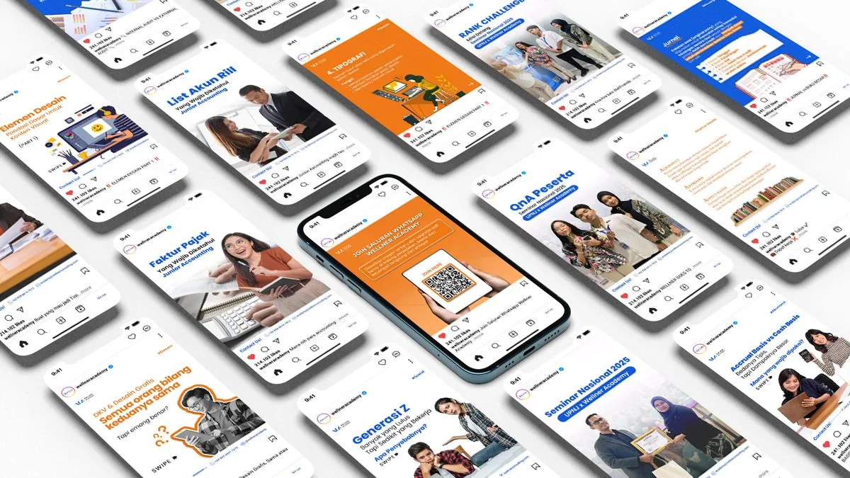 Sosial Media Content — Wellner Academy