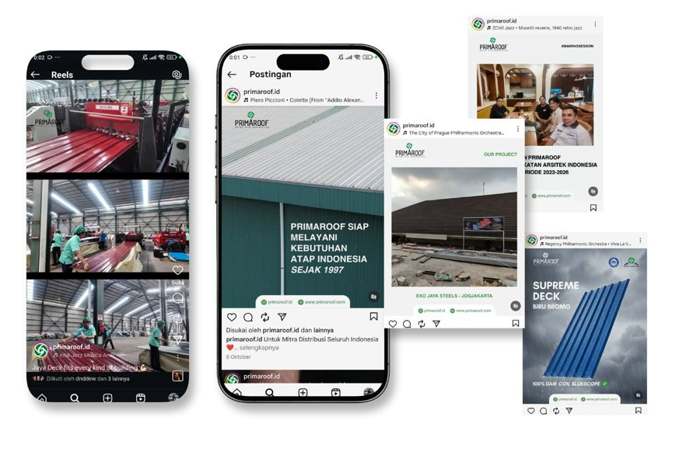 Sosial Media Management — Primaroof ID